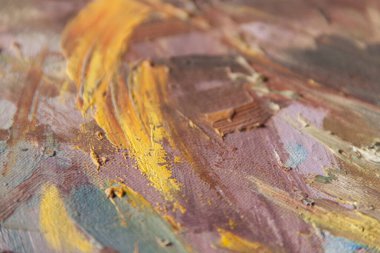 Soyut sanat. Sanat dokusu ve arka plan. Büyük fırça darbesi. Akrilik sanatı