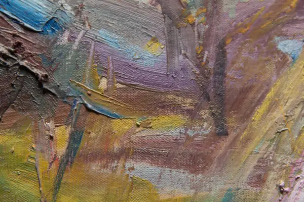 Soyut sanat. Yağlı boya. Modern sanat. Yakın çekim ve doku