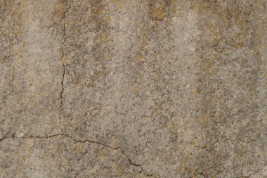 Beton doku. Beton ve alçı dokusu. Kabataslak desenli duvar. Eski beton