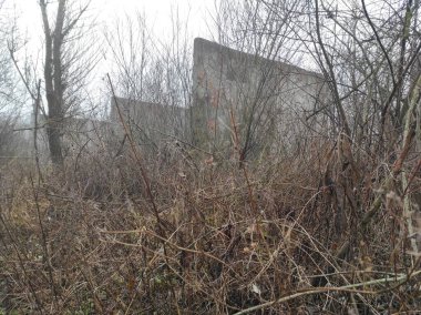 Labirent. Kıyametsel labirent sonrası. Apocalypse. Terk edilmiş labirent. Hayalet labirenti. Distopia. Hayalet kasaba. Hayalet labirenti. Beton labirent. Gerçek fotoğraf.