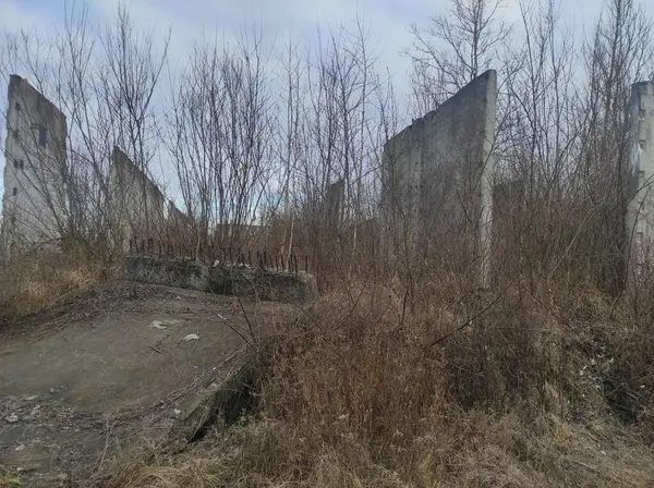 Labirent. Kıyametsel labirent sonrası. Apocalypse. Terk edilmiş labirent. Hayalet labirenti. Distopia. Hayalet kasaba. Hayalet labirenti. Beton labirent. Gerçek fotoğraf.