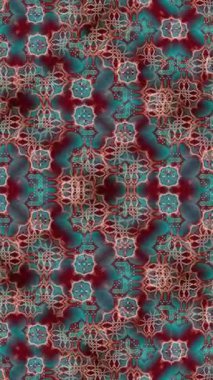 Soyut model. Soyut arkaplan. Dikey soyut animasyon arkaplanı. Sanat geçmişi. Kaleydoskop sanatı