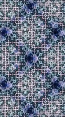 Soyut model. Soyut arkaplan. Dikey soyut animasyon arkaplanı. Sanat geçmişi. Kaleydoskop sanatı