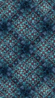 Soyut model. Soyut arkaplan. Dikey soyut animasyon arkaplanı. Sanat geçmişi. Kaleydoskop sanatı