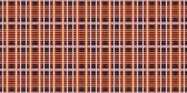 Kusursuz soyut bir arkaplan. Geniş desenli İskoçya. Satır arkaplanı. Soyut simetrik arkaplan