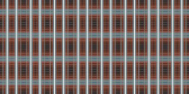 Kusursuz soyut bir arkaplan. Geniş desenli İskoçya. Satır arkaplanı. Soyut simetrik arkaplan