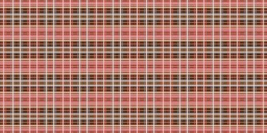 Kusursuz soyut bir arkaplan. Geniş desenli İskoçya. Satır arkaplanı. Soyut simetrik arkaplan