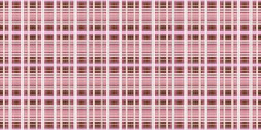 Kusursuz soyut bir arkaplan. Geniş desenli İskoçya. Satır arkaplanı. Soyut simetrik arkaplan