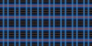 Kusursuz soyut bir arkaplan. Geniş desenli İskoçya. Satır arkaplanı. Soyut simetrik arkaplan