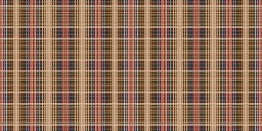 Kusursuz soyut bir arkaplan. Geniş desenli İskoçya. Satır arkaplanı. Soyut simetrik arkaplan