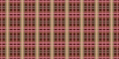 Kusursuz soyut bir arkaplan. Geniş desenli İskoçya. Satır arkaplanı. Soyut simetrik arkaplan