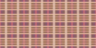 Kusursuz soyut bir arkaplan. Geniş desenli İskoçya. Satır arkaplanı. Soyut simetrik arkaplan