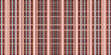 Kusursuz soyut bir arkaplan. Geniş desenli İskoçya. Satır arkaplanı. Soyut simetrik arkaplan