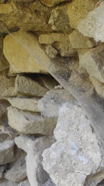 Taş dokusu. Dikey 16x9. Doğal taşın fotoğrafı. Doğal taş.