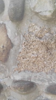 Taş dokusu. Dikey 16x9. Doğal taşın fotoğrafı. Doğal taş.