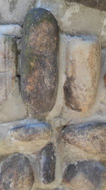 Taş dokusu. Dikey 16x9. Doğal taşın fotoğrafı. Doğal taş.