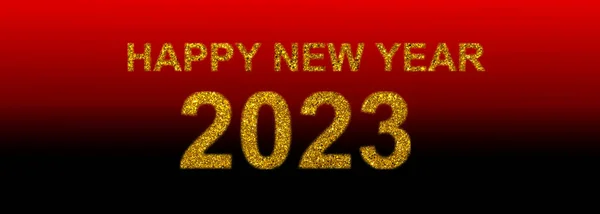Щасливий Новий Рік 2023 Щасливі Свята — стокове фото