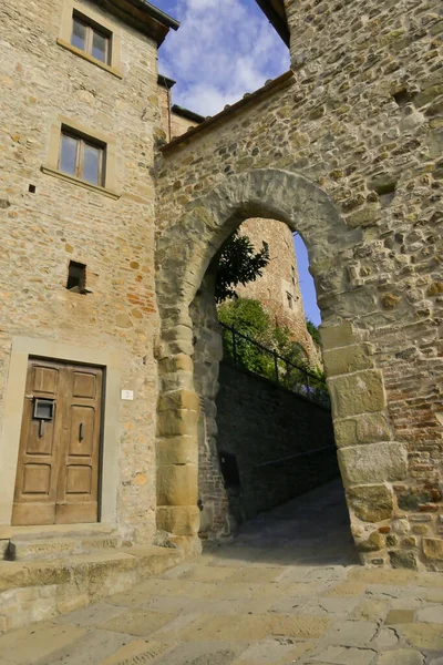 Borgo Medievale Anghiari Toscana Italien — Stockfoto