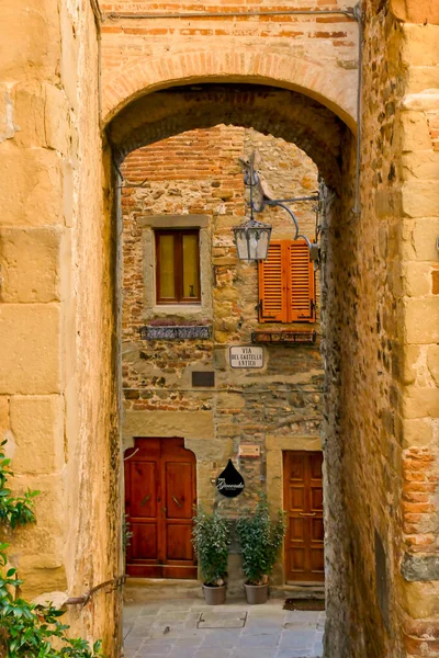 Borgo Medievale Anghiari Toscana Itálie — Stock fotografie