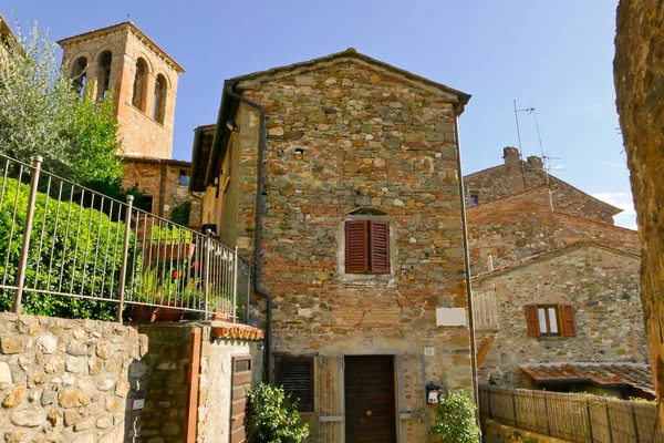 stock image borgo medievale di Anghiari. Toscana, Italy