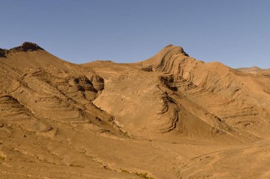 Il Marocco, formazioni rocciose della valle di Tata. Taşralı di Souss Sahip