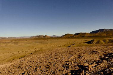 Il Marocco, formazioni rocciose della valle di Tata. Taşralı di Souss Sahip