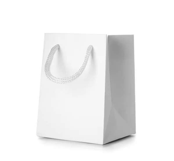 stock image Shopping bag on white background. Black Friday sale