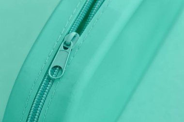 Zarif nane fermuarının yakın görüntüsü