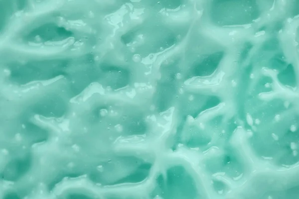 Textura Hydratační Krém Mátovém Pozadí — Stock fotografie