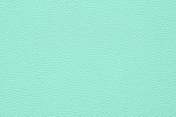 Closeup View Mint Leather Texture Background — Stock Photo, Image