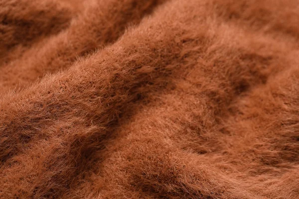 Closeup View Fluffy Fabric Texture Background — Stock Photo, Image