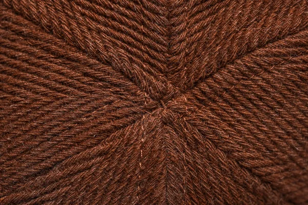 Крупним Планом Вид Текстури Тканини Швами Фон — стокове фото