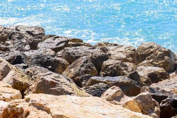 Piękne Skały Pobliżu Morza Kurorcie — Zdjęcie stockowe