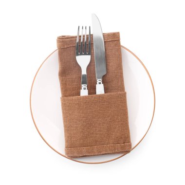 Beyaz arkaplanda şık tablo ayarları izole