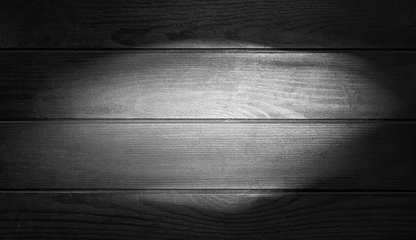Backlight Black Wooden Texture Background — Stock Photo, Image