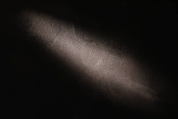 Textúra Fekete Beton Háttérvilágítással Mint Háttér — Stock Fotó