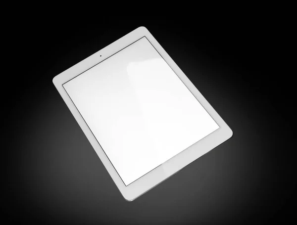 Tablet Ordenador Sobre Fondo Oscuro — Foto de Stock