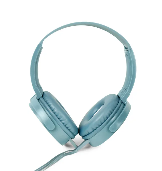 Wired Headphones White Background — Stock Photo, Image