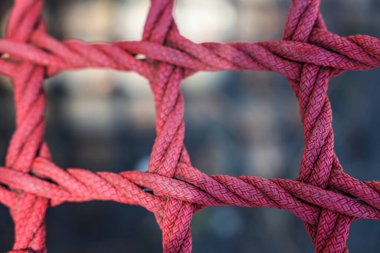 Hamak ağının yakın görüntüsü