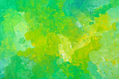 Arkaplan olarak yeşil boya darbeleri