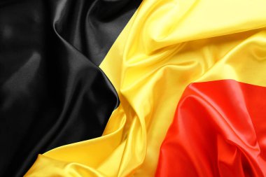 Arkaplan olarak Belçika bayrağı