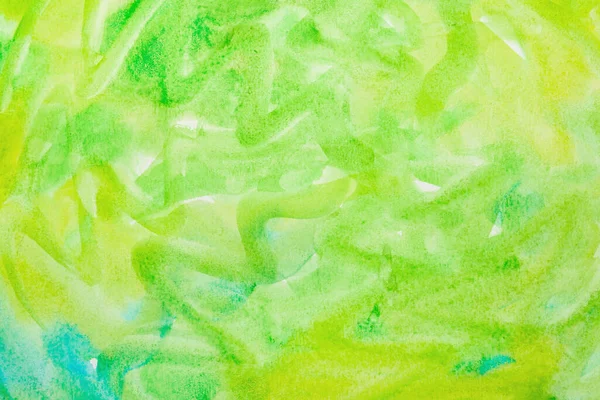 Green paint strokes as background