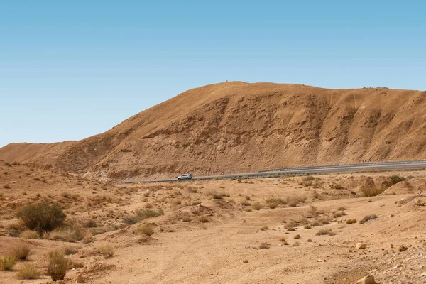View Beautiful Desert High Mountain Road — Stock Photo, Image