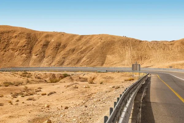 View Beautiful Desert High Mountain Road — Stock Photo, Image