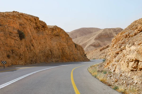 View Highway Road Desert — Stock Photo, Image