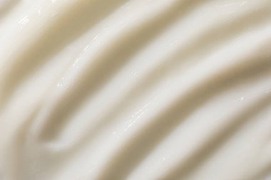 Arka plan olarak nemlendirici kremin dokusu