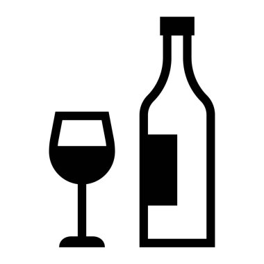 şişe ve kadeh şarap beyaz zemin üzerine