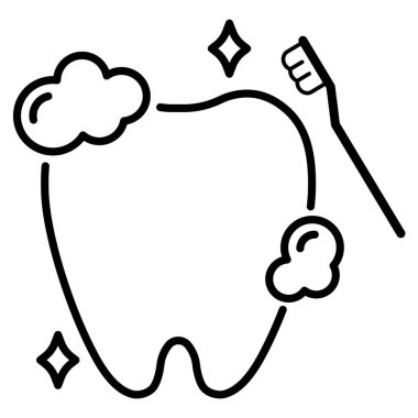 Beyaz arkaplanda diş fırçası ve yapıştırıcı