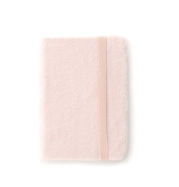 Pembe dizüstü beyaz arka plan üzerinde izole