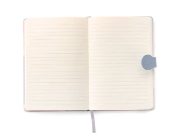 Beyaz arkaplanda izole edilmiş açık dizüstü bilgisayar